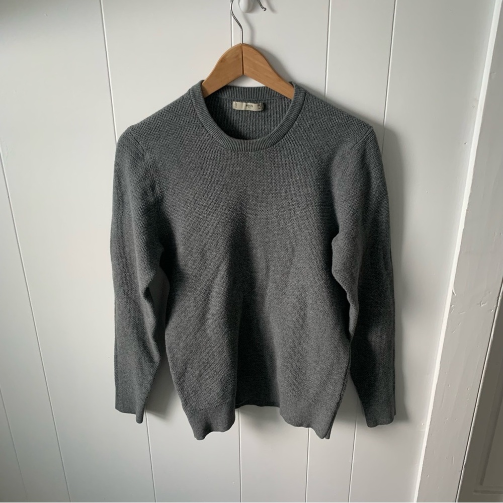 Mango men’s sweater grey M